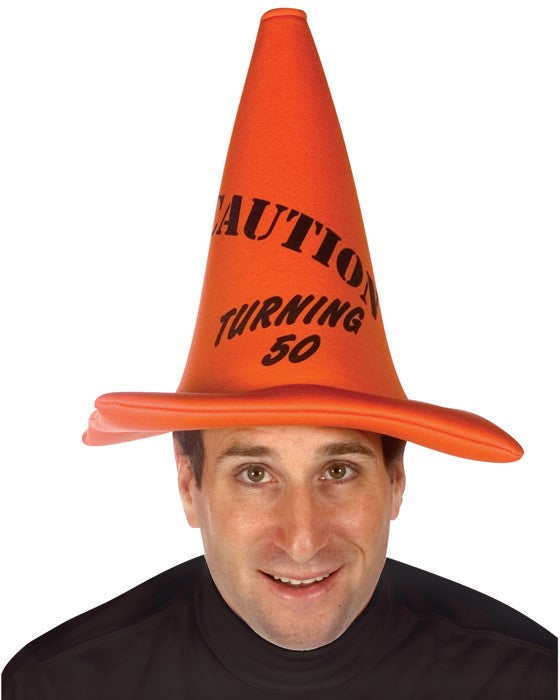 Rasta Imposta Turning 50 Cone Geburtstagshut One Size