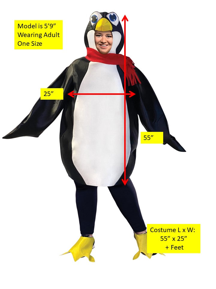 Rasta Imposta Penguin Kostüm Damen Plus Size Tier