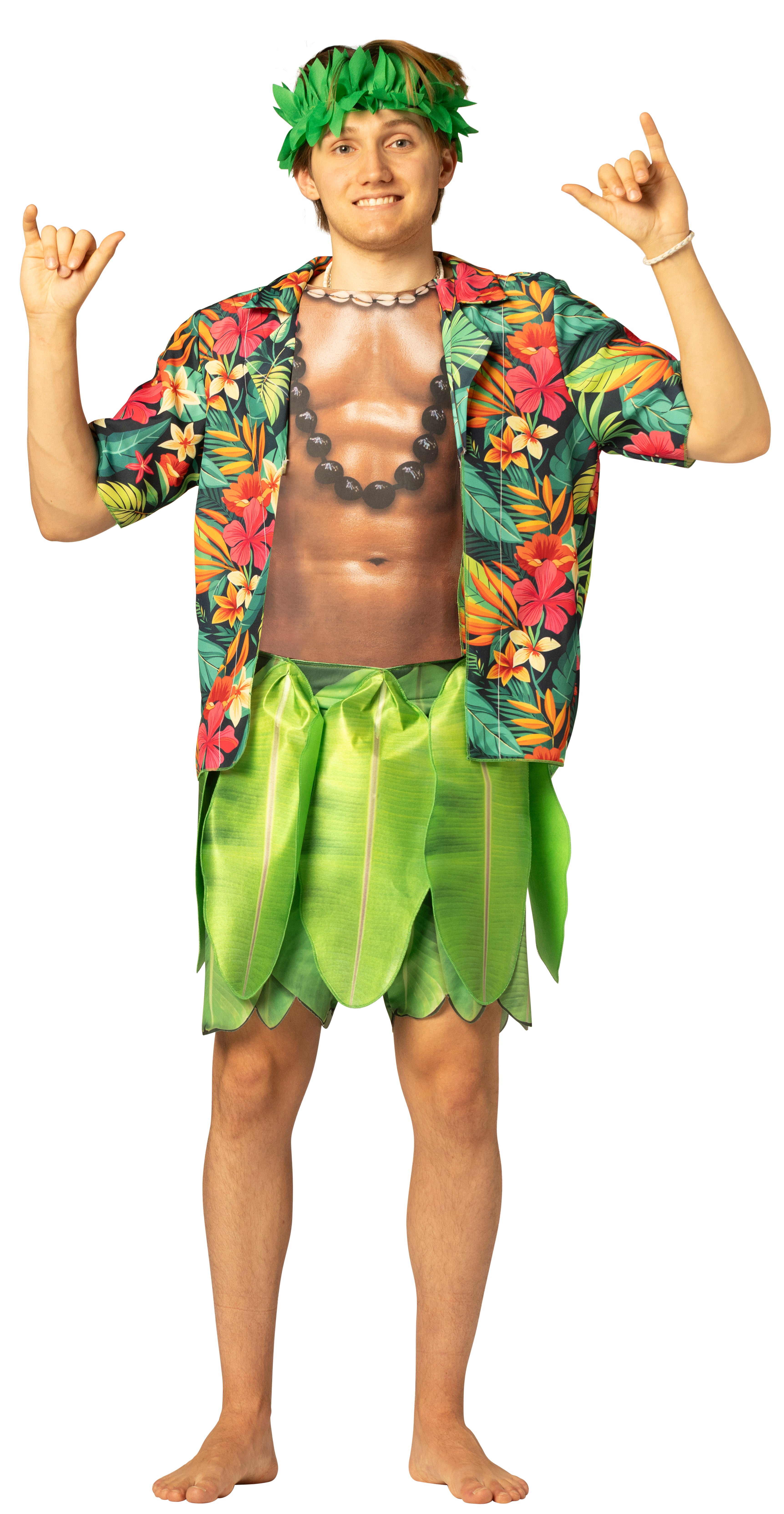 Rasta Imposta Hula Guy Hawaii Herrenkostüm One Size