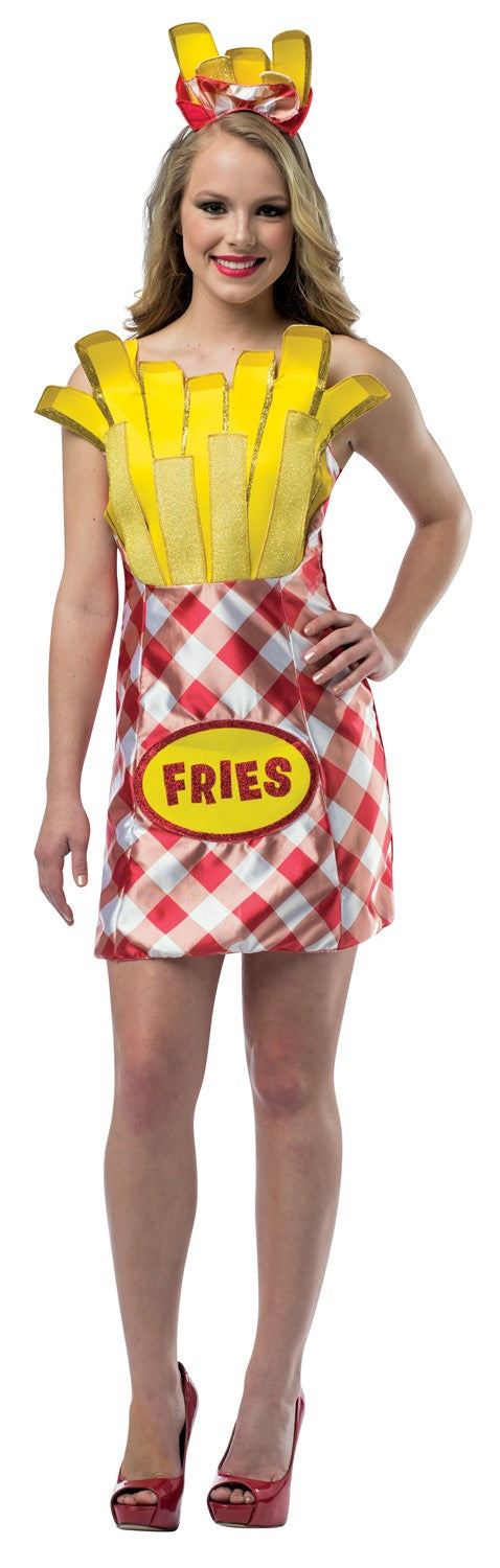 Rasta Imposta Foodies Fries Dress Damenkostüm 2-8 Pommes