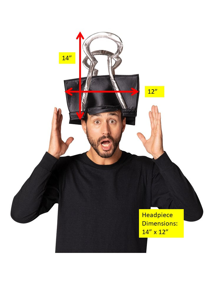 Rasta Imposta Binder Clip Hut Büro Kostüm Einheitsgröße