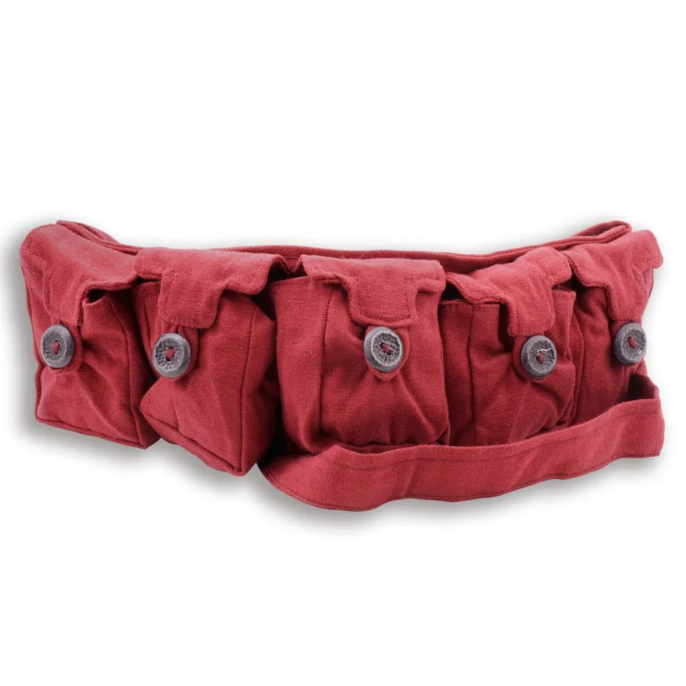Mytholon Borchard 5er Taschengürtel Canvas Bordeaux