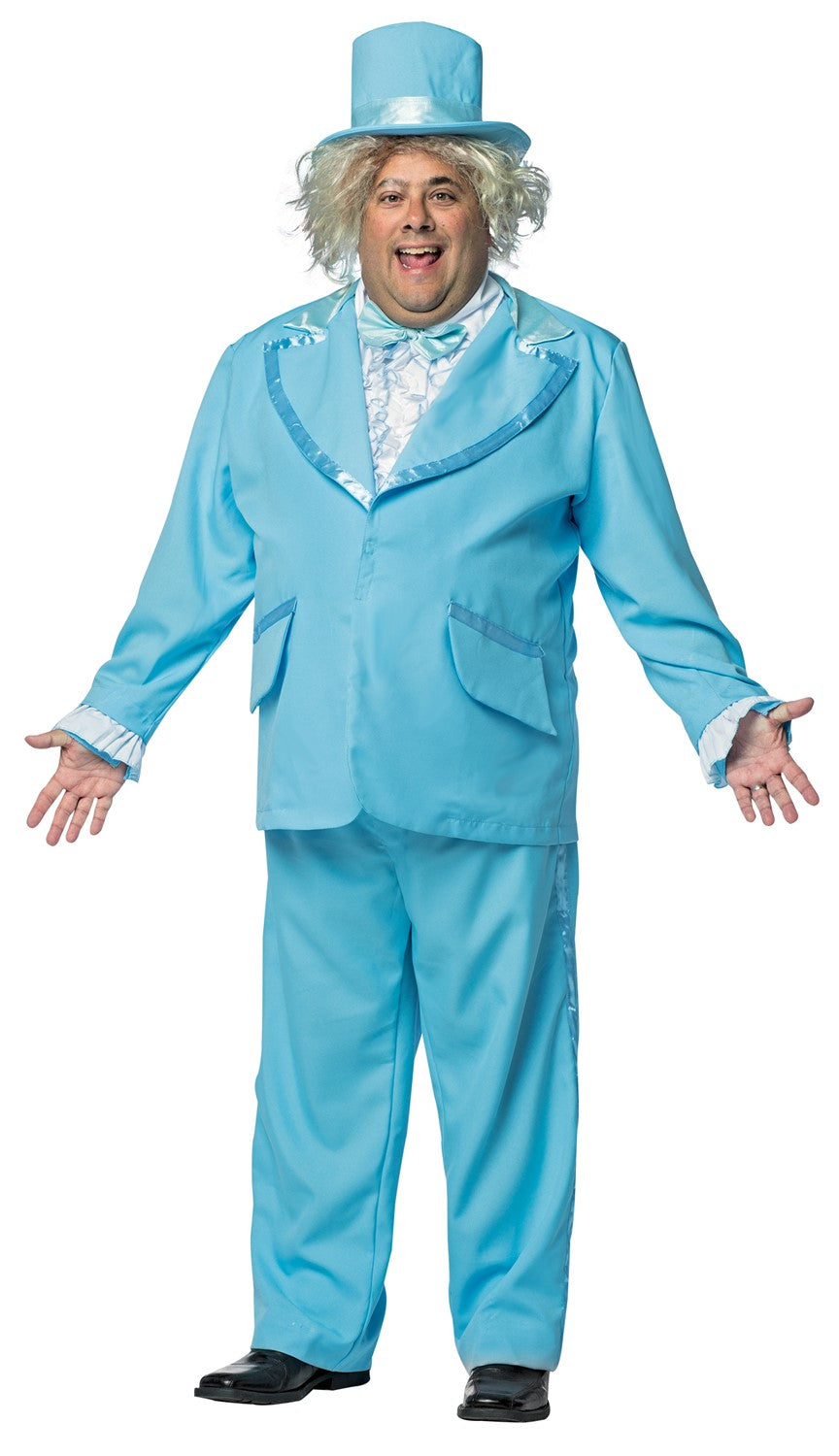 Rasta Imposta Blue Goofball Smoking Kostüm Hellblau Plus Size