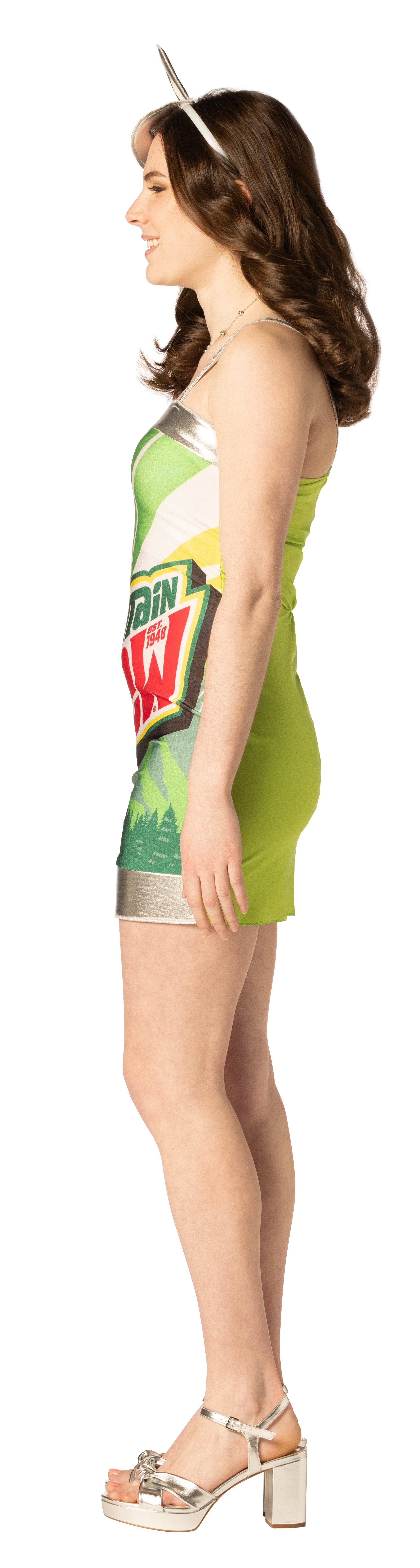 Rasta Imposta Mountain Dew Dress Kostüm Damen Größe M
