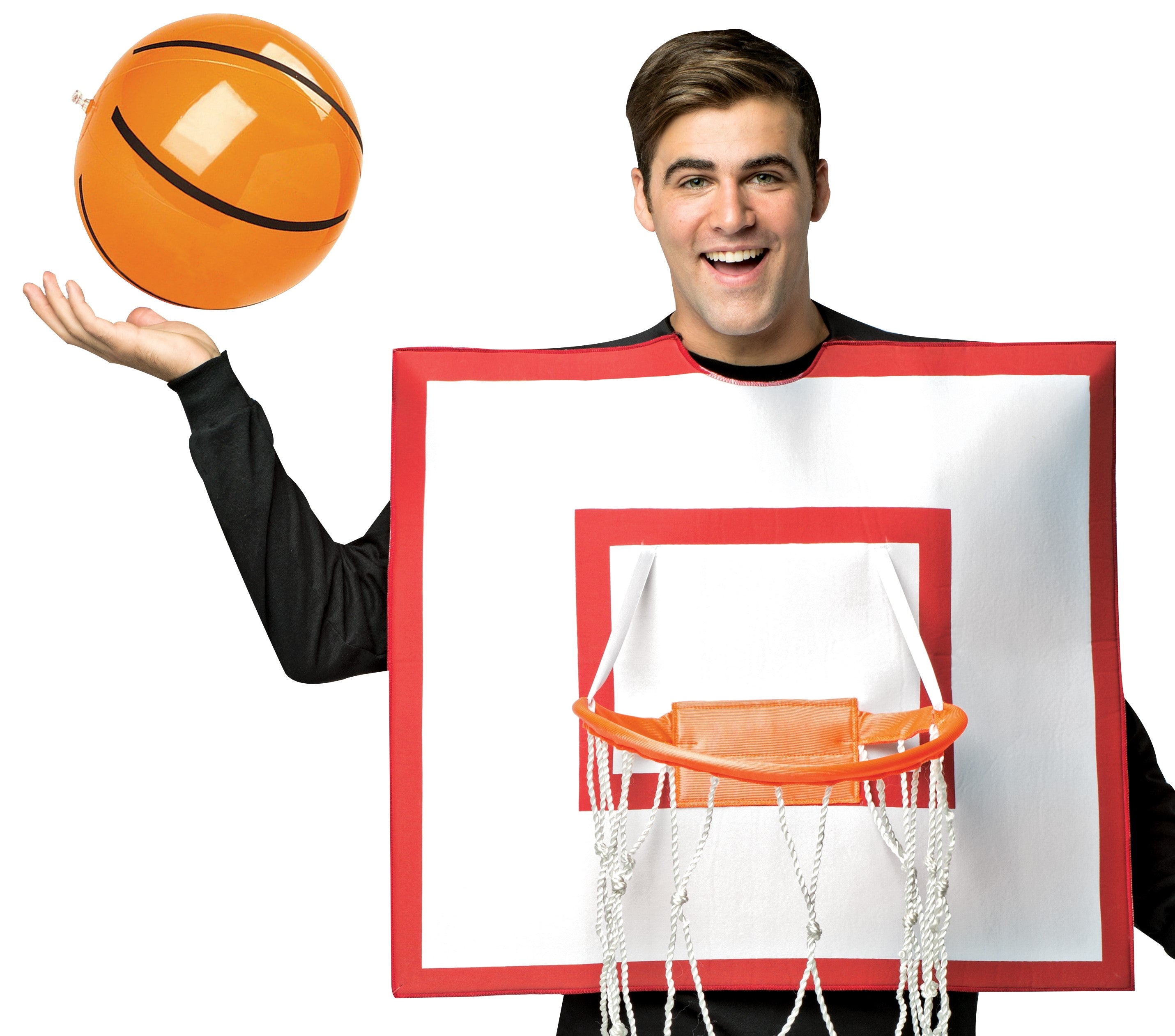 Rasta Imposta Basketball Hoop Kostüm One Size mit Ball