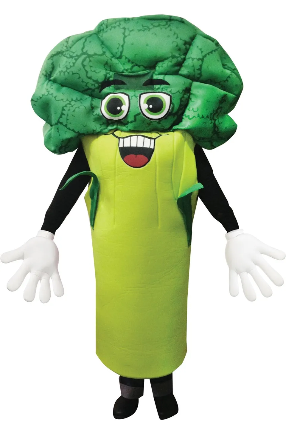 Rasta Imposta Broccoli Mascot Kostüm Einheitsgröße Polyester