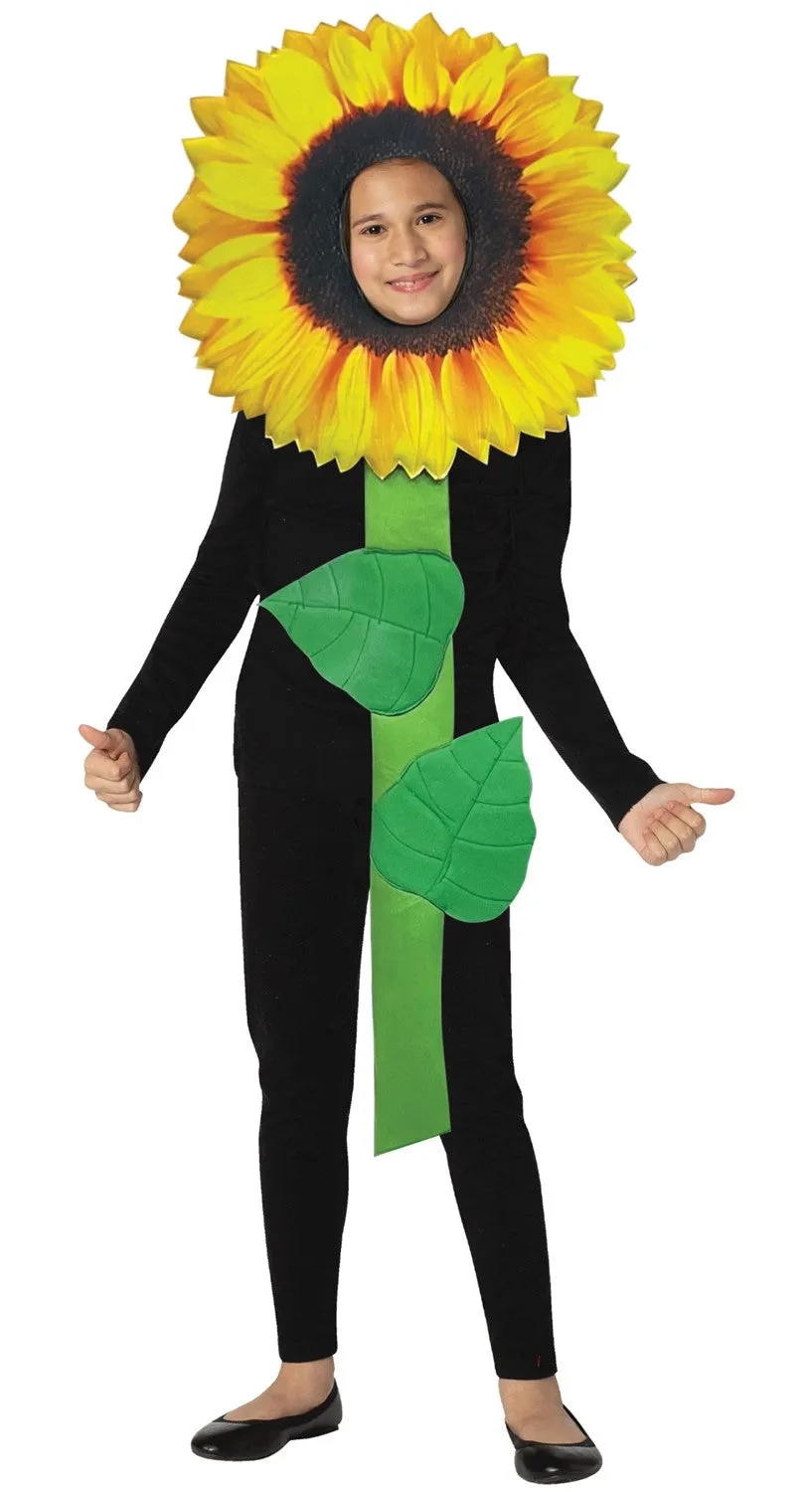 Rasta Imposta Sunflower Sonnenblumen Kostüm Kinder 7-10