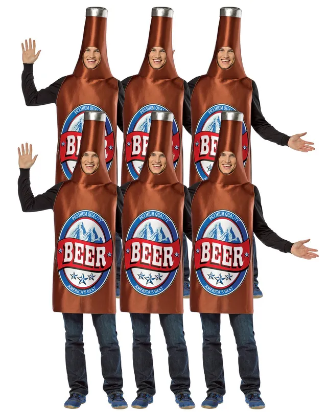Rasta Imposta 6 Pack Beer Kostüm Bier 6er Set Einheitsgröße