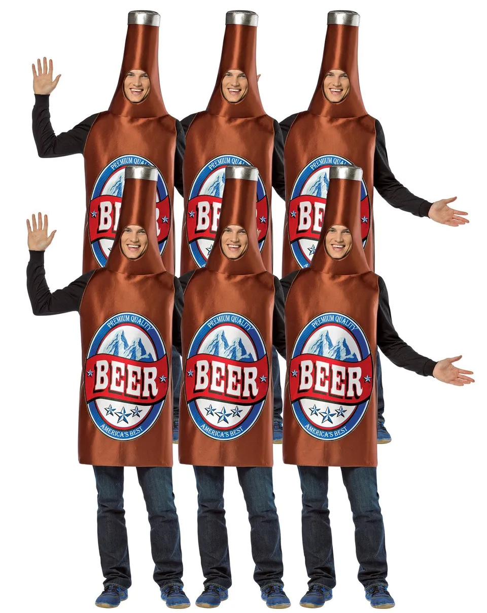 Rasta Imposta 6 Pack Beer Kostüm Bier 6er Set Einheitsgröße