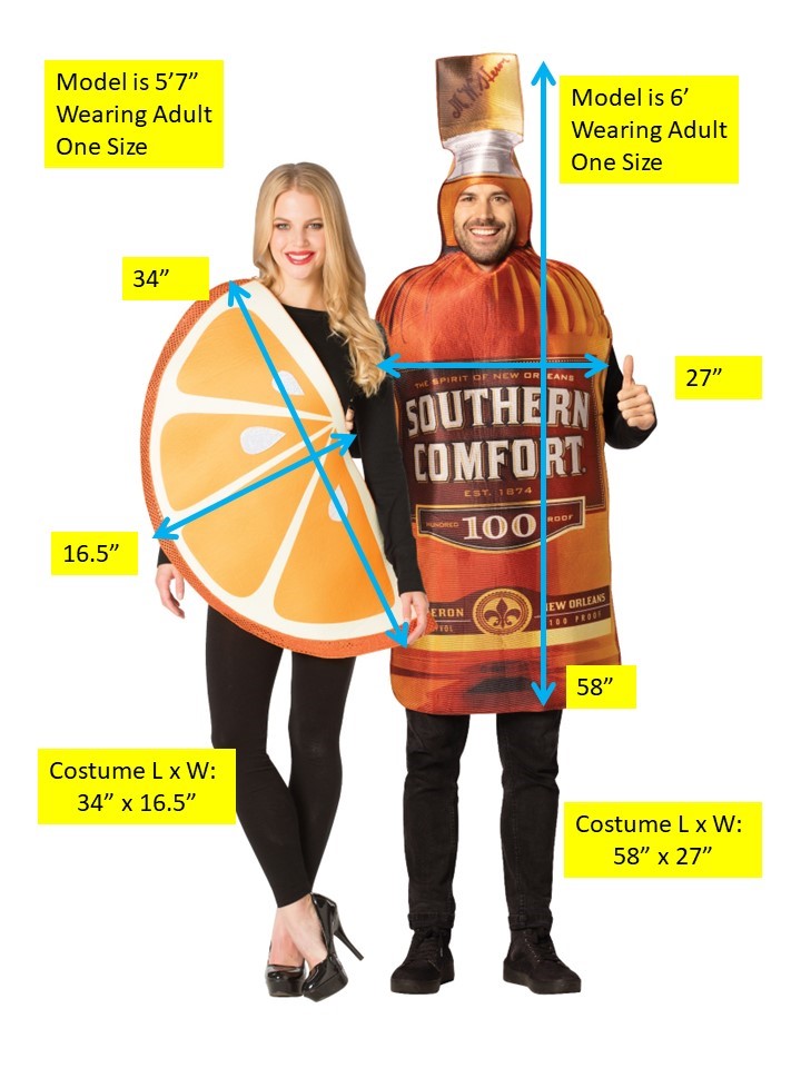 Rasta Imposta Southern Comfort Paarkostüm One Size