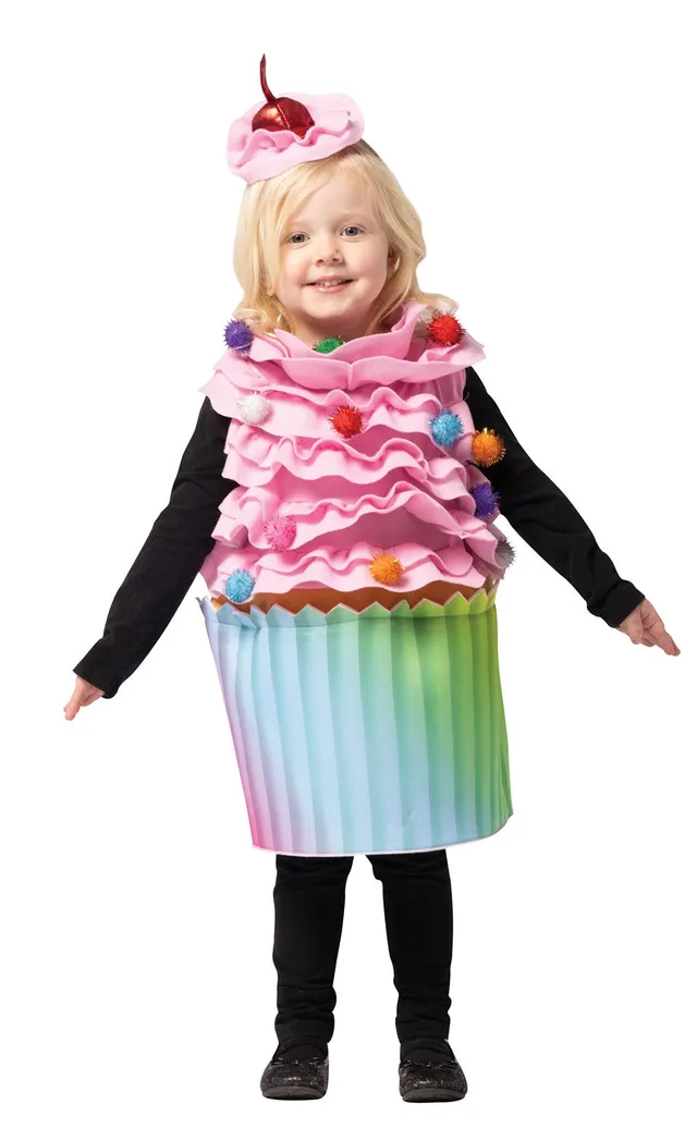 Rasta Imposta Ultimate Cupcake Kinder Kostüm Bunt 3-6