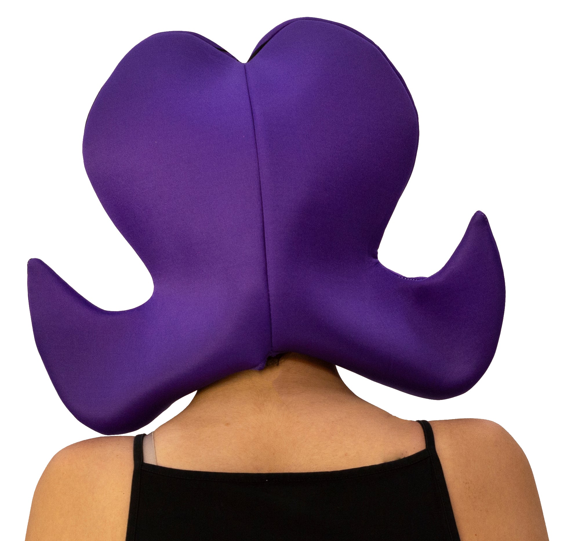 Rasta Imposta Purple Bouffant Perücke Hut Lila