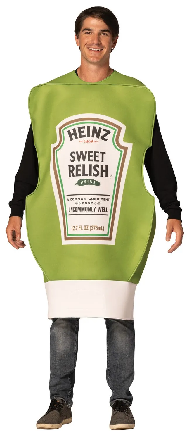 Rasta Imposta Heinz Relish Kostüm One Size Flaschentunika