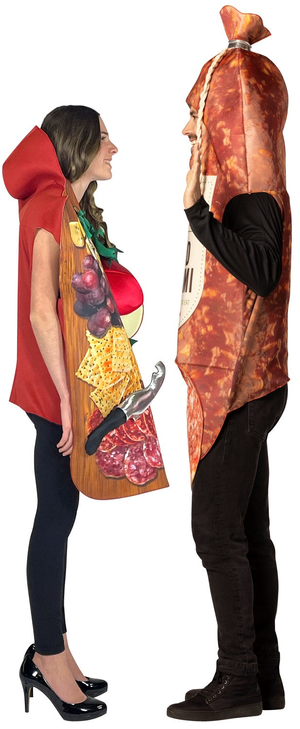 Rasta Imposta Charcuterie Salami Paar Kostüm One Size Brett