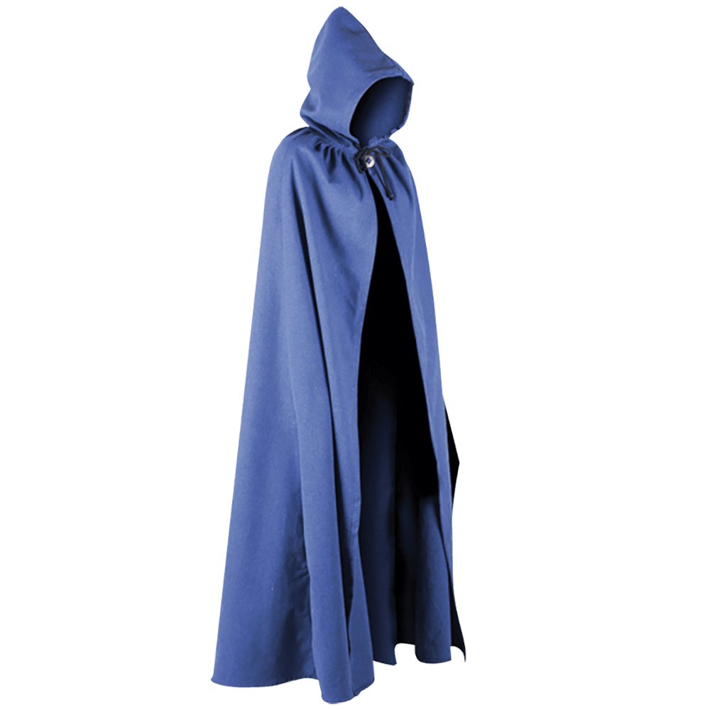 Mytholon Aaron Umhang Schwarz Canvas Baumwolle 140cm