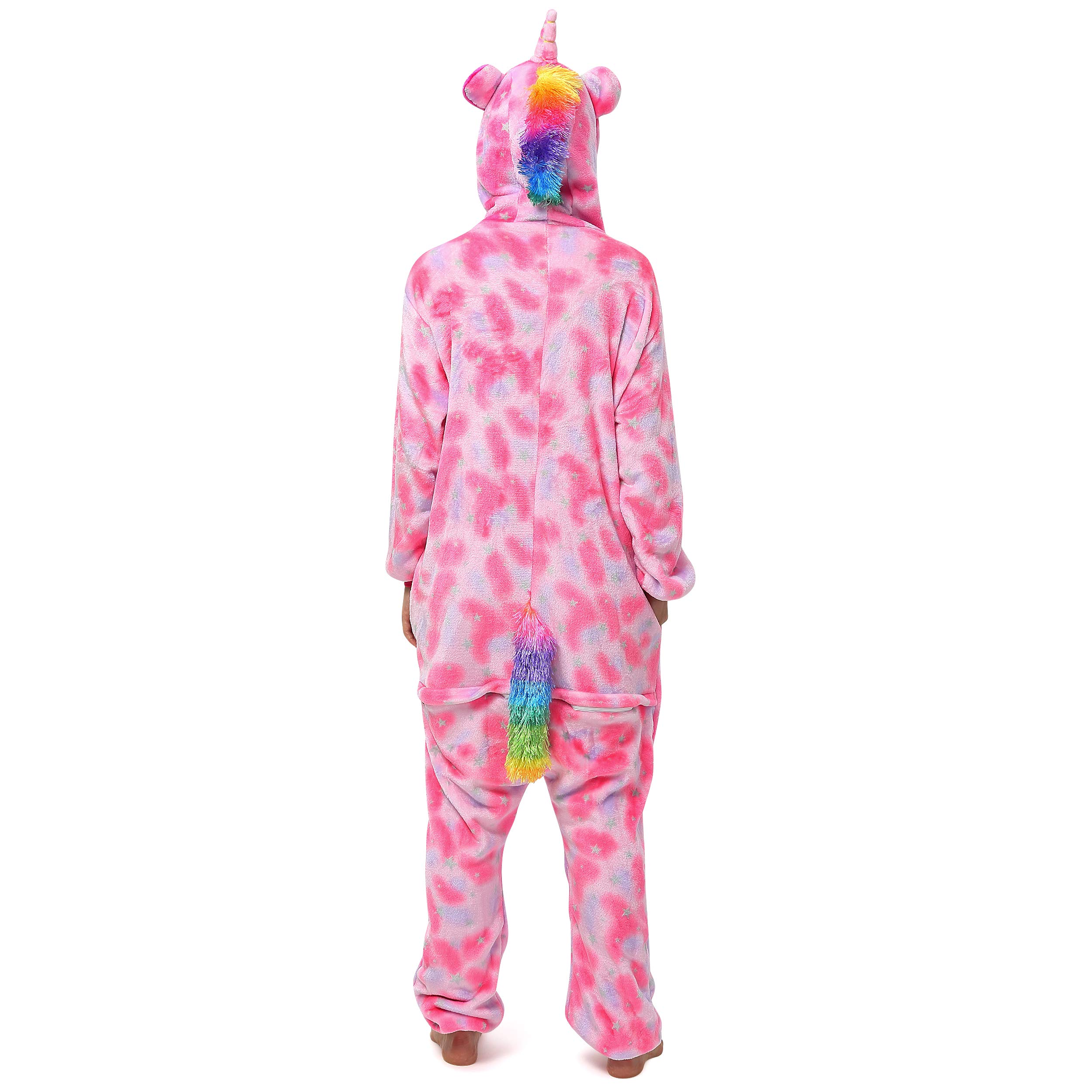 Katara 1744 Einhorn Partyanzug Onesie Pink-Rosa Plüsch