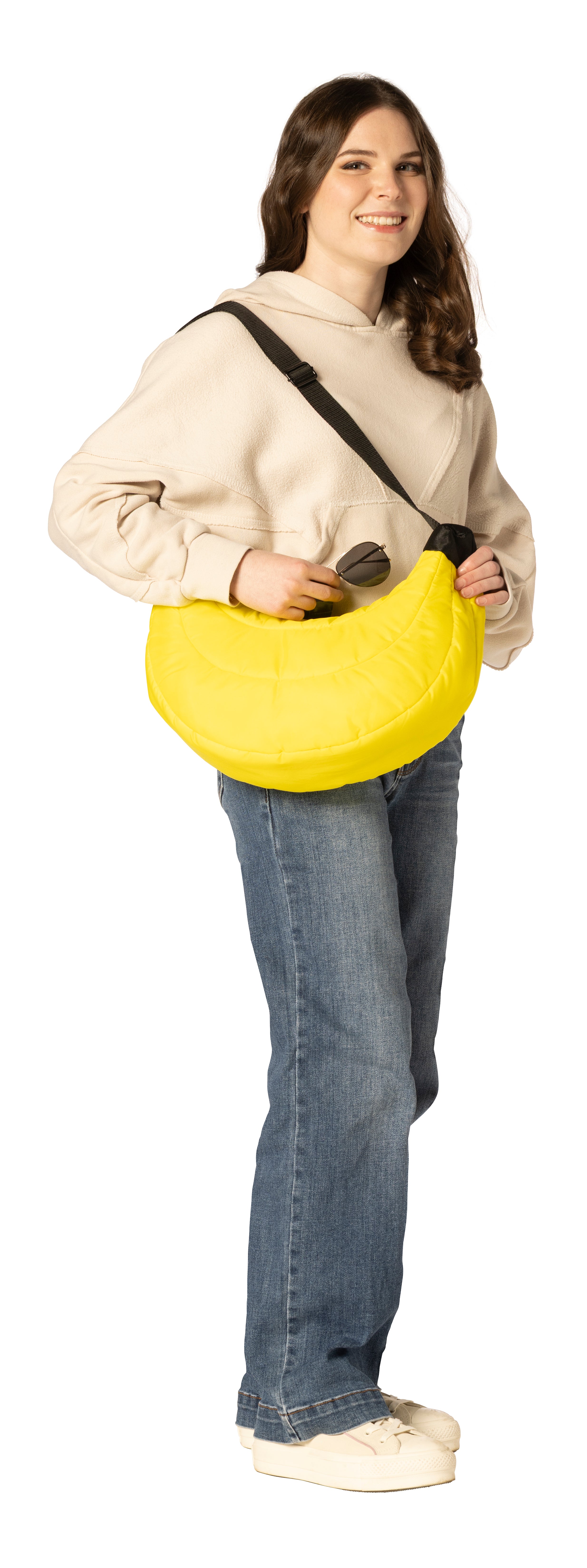 Rasta Imposta Banana Quilted Puffer Tote Tasche Gelb