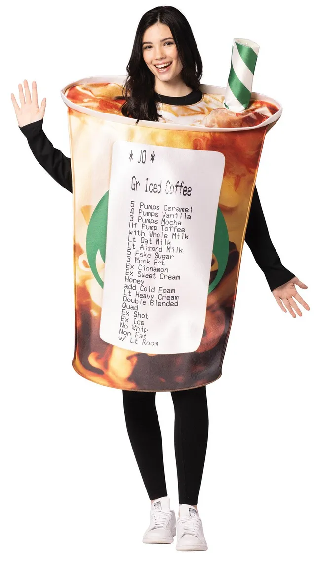 Rasta Imposta Barista's Nightmare Kaffeebecher Kostüm One Size