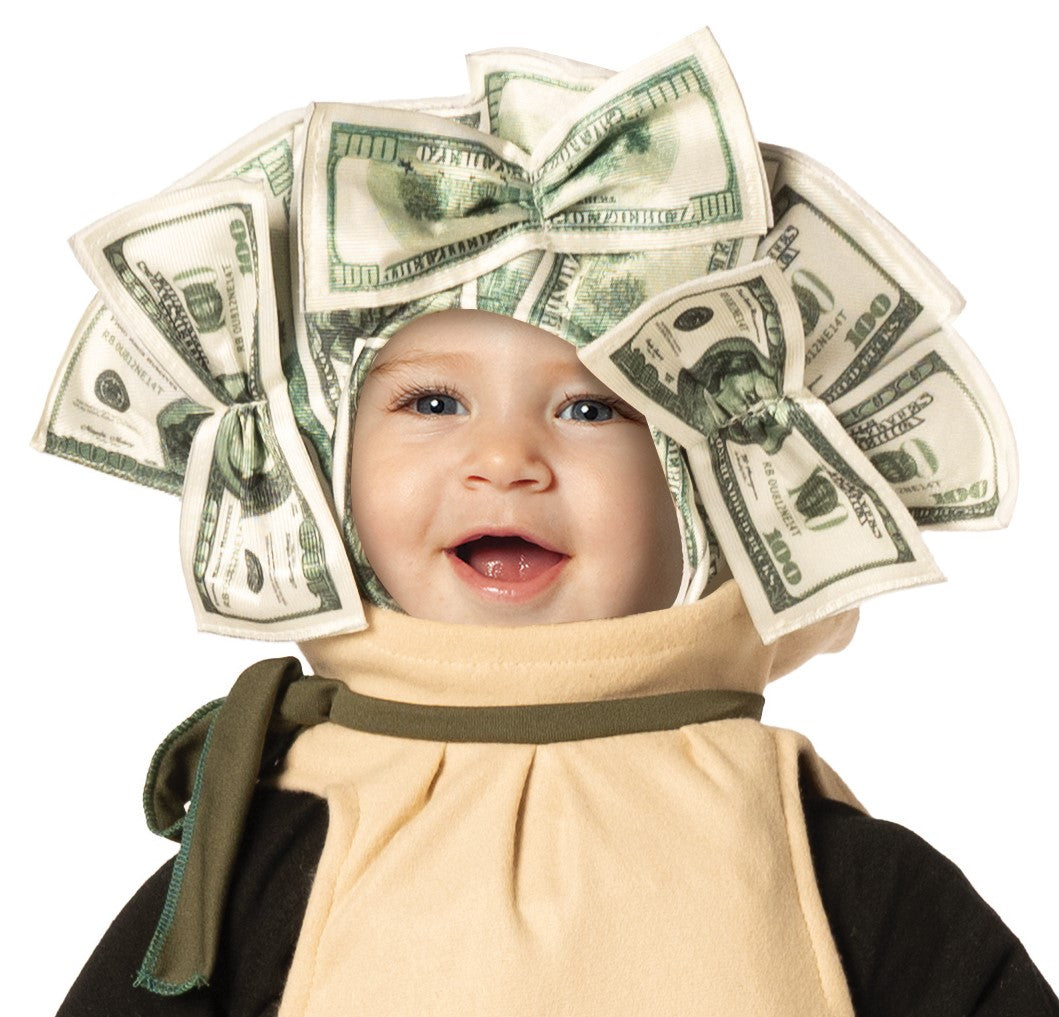 Rasta Imposta Money Bag Kostüm Baby 3-9 Monate Fleece