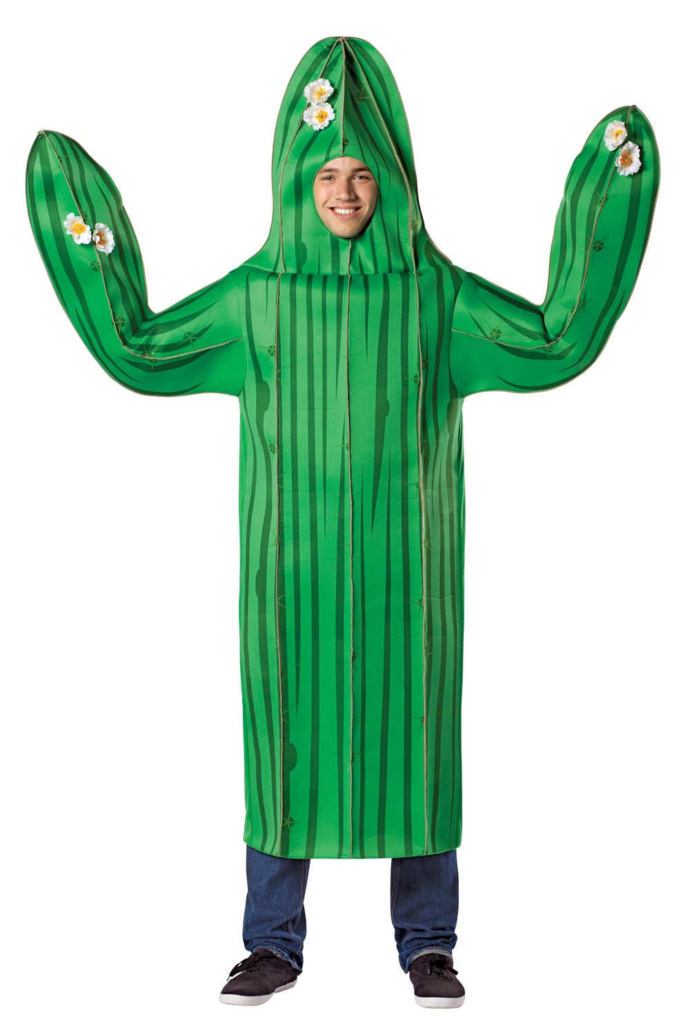 Rasta Imposta Cactus Kostüm One Size Kaktus Tunika Grün