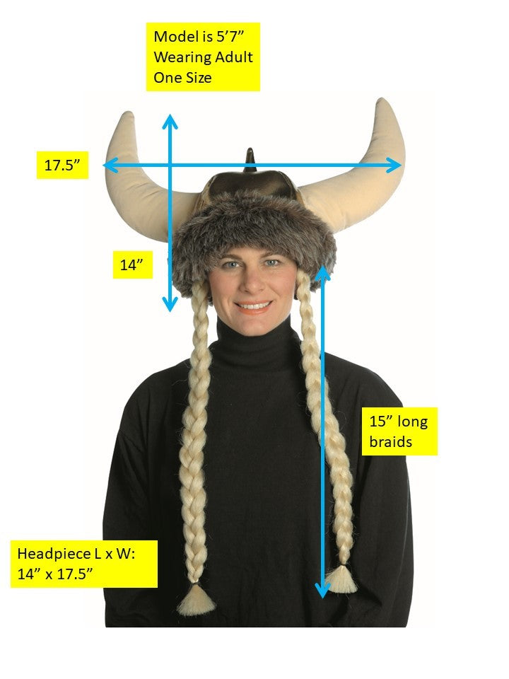 Rasta Imposta Space Viking Hut mit Zöpfen Einheitsgröße
