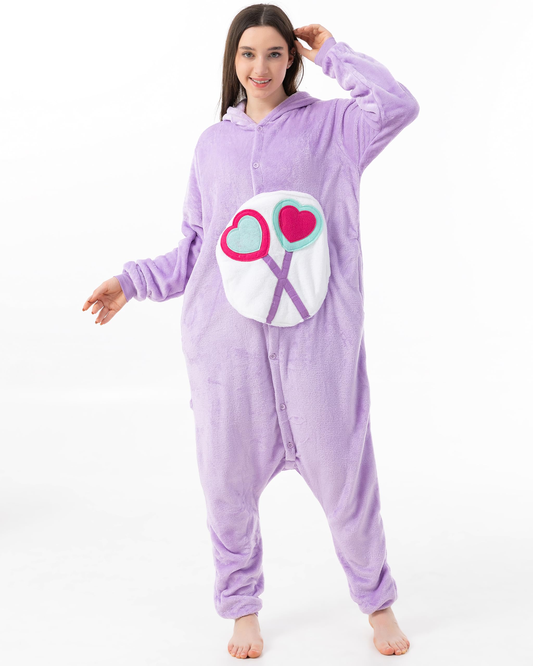 Katara 1744 Teile-gern-bärchi Lila Onesie Kostüm M