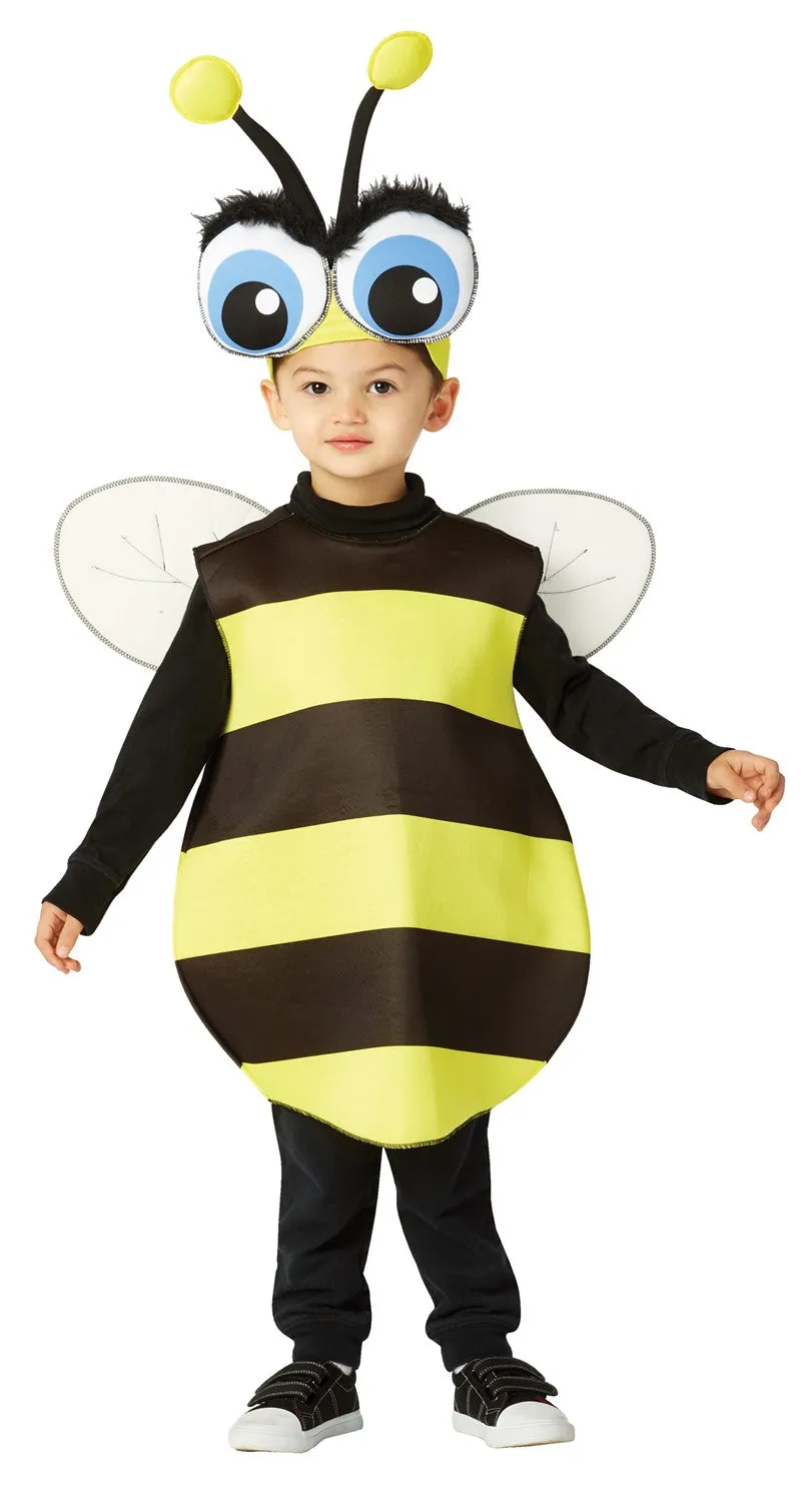Rasta Imposta Big Eyed Bee Kinderkostüm 3-4 Biene gelb-schwarz