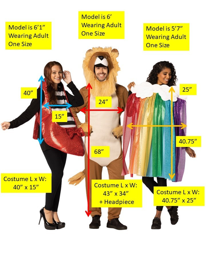 Rasta Imposta Rainbow Lion Gruppenkostüm One Size