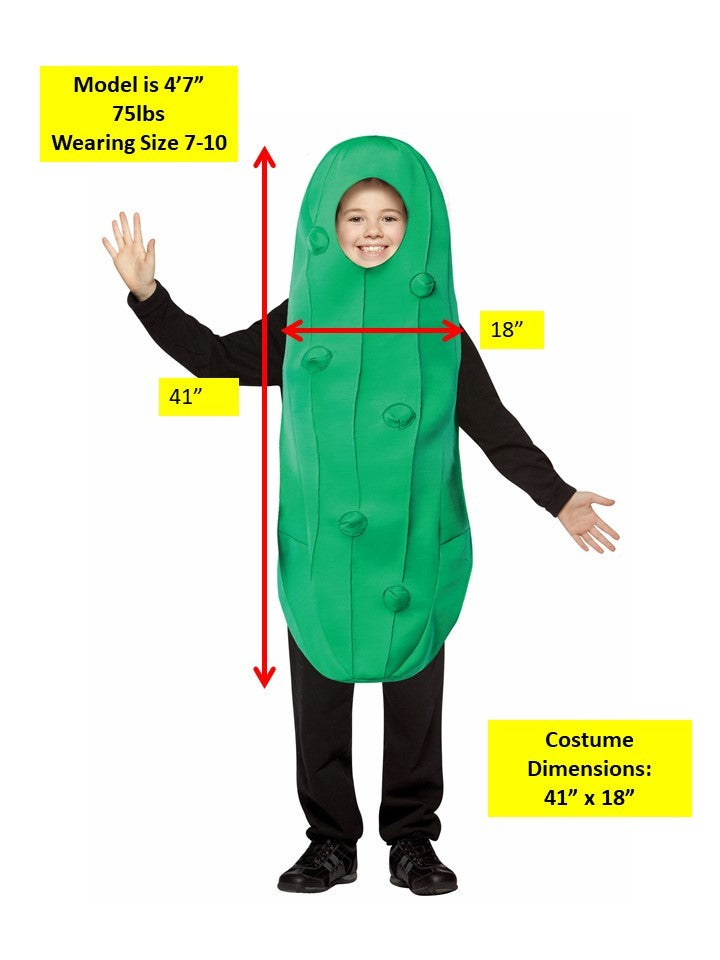 Rasta Imposta Pickle Kinderkostüm 7-10 Gurke