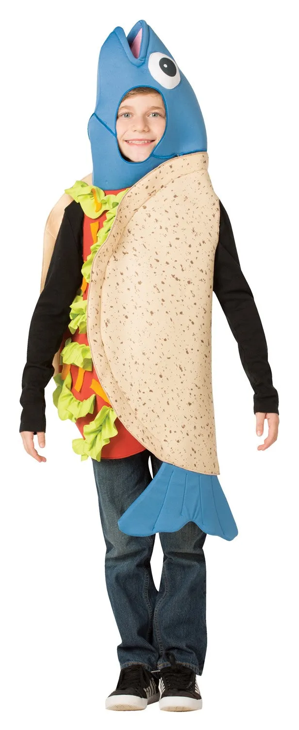 Rasta Imposta Fish Taco Kostüm Fisch Kinder 7-10