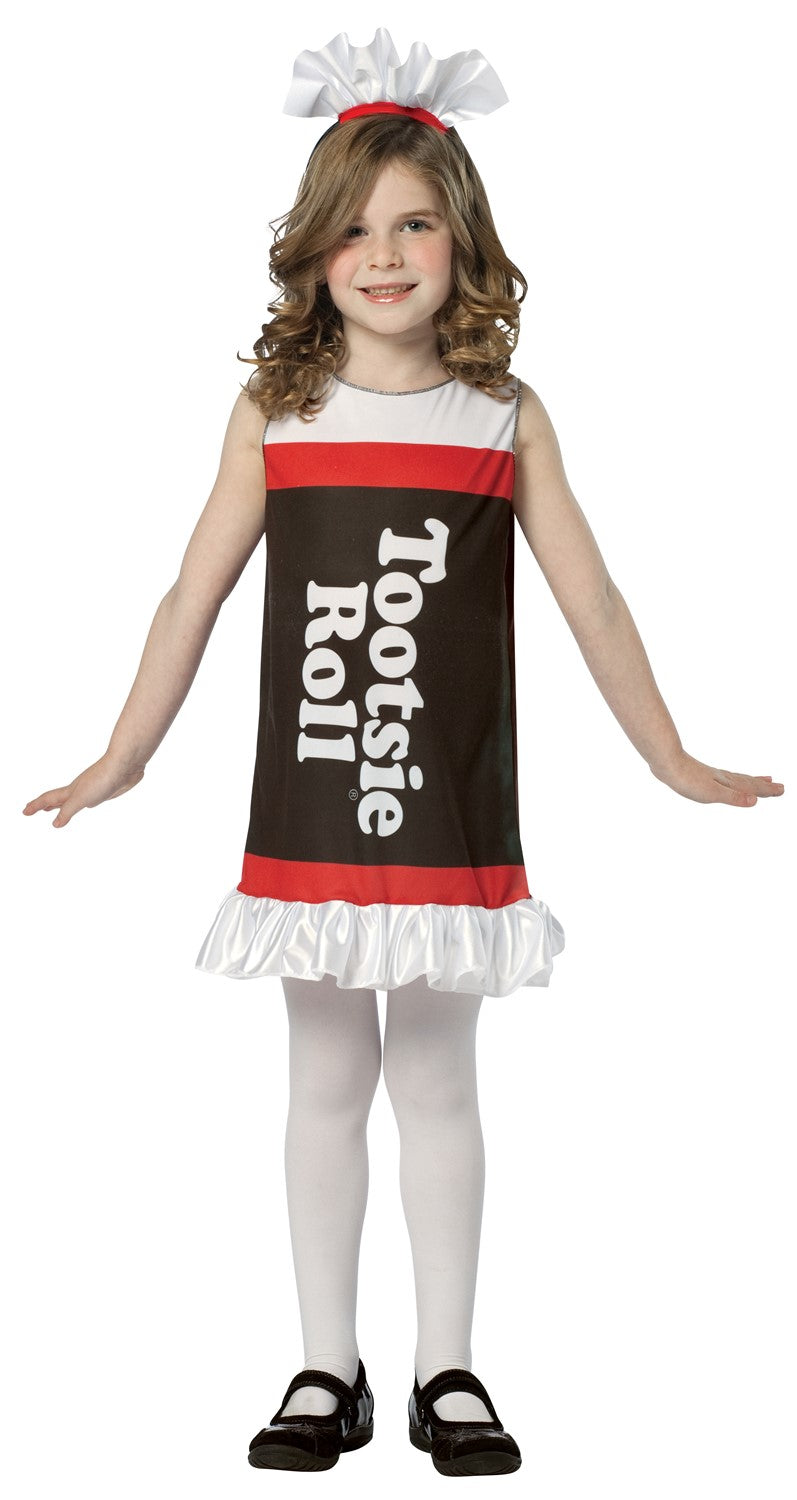 Rasta Imposta Tootsie Roll Rüschenkleid Kinderkostüm 4-6X