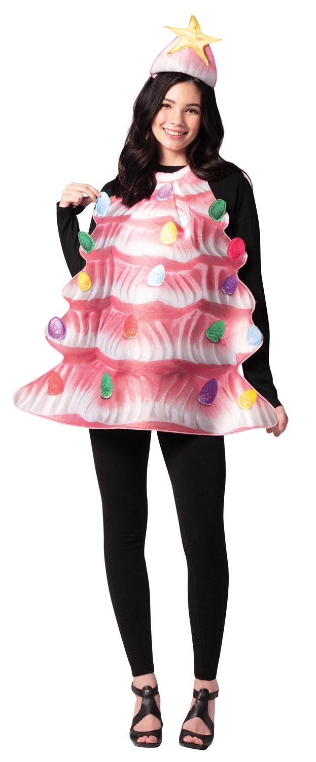 Rasta Imposta Ceramic Pink Christmas Tree Kostüm Einheitsgröße