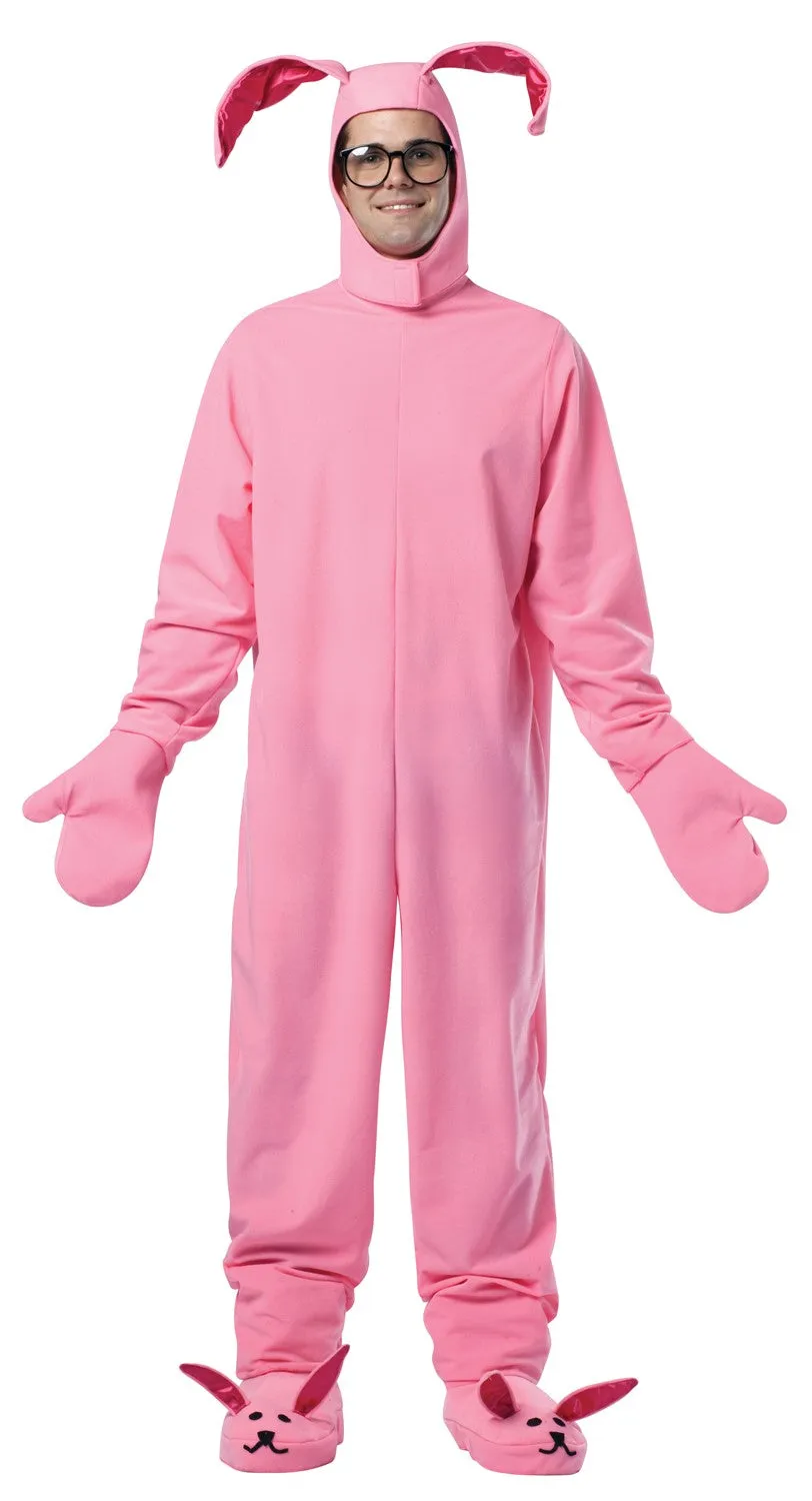 Rasta Imposta Christmas Bunny Kostüm rosa One Size