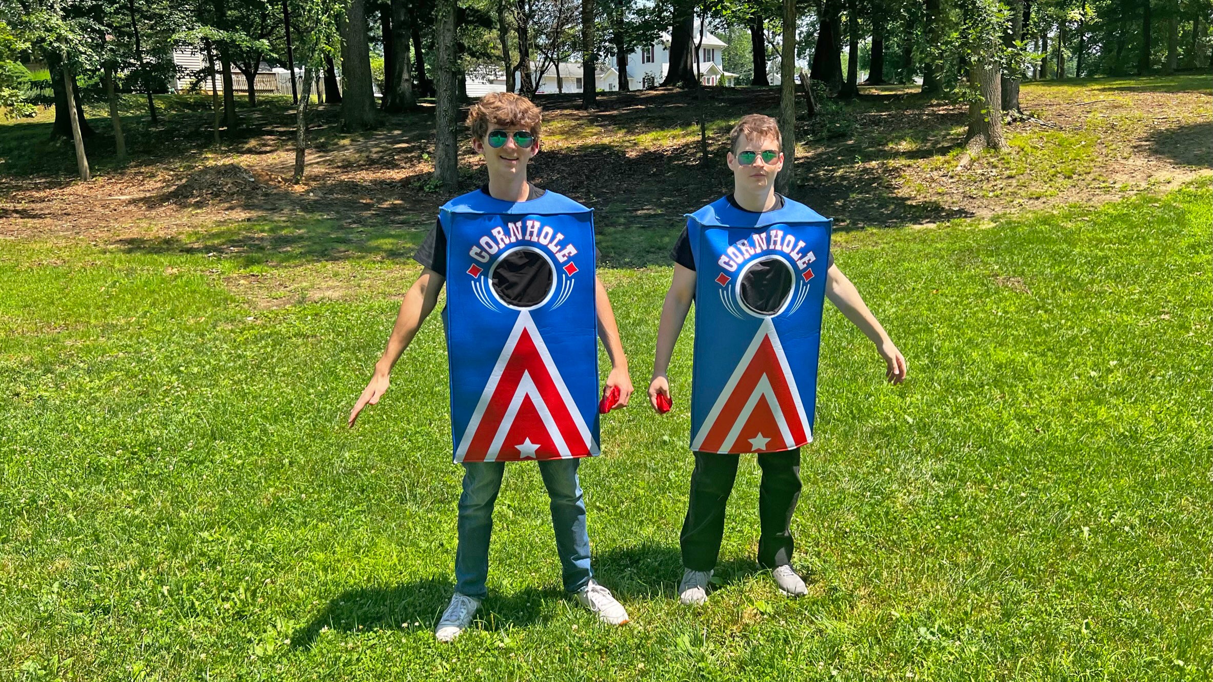 Rasta Imposta Cornhole 2er Paarkostüm Spiel Einheitsgröße