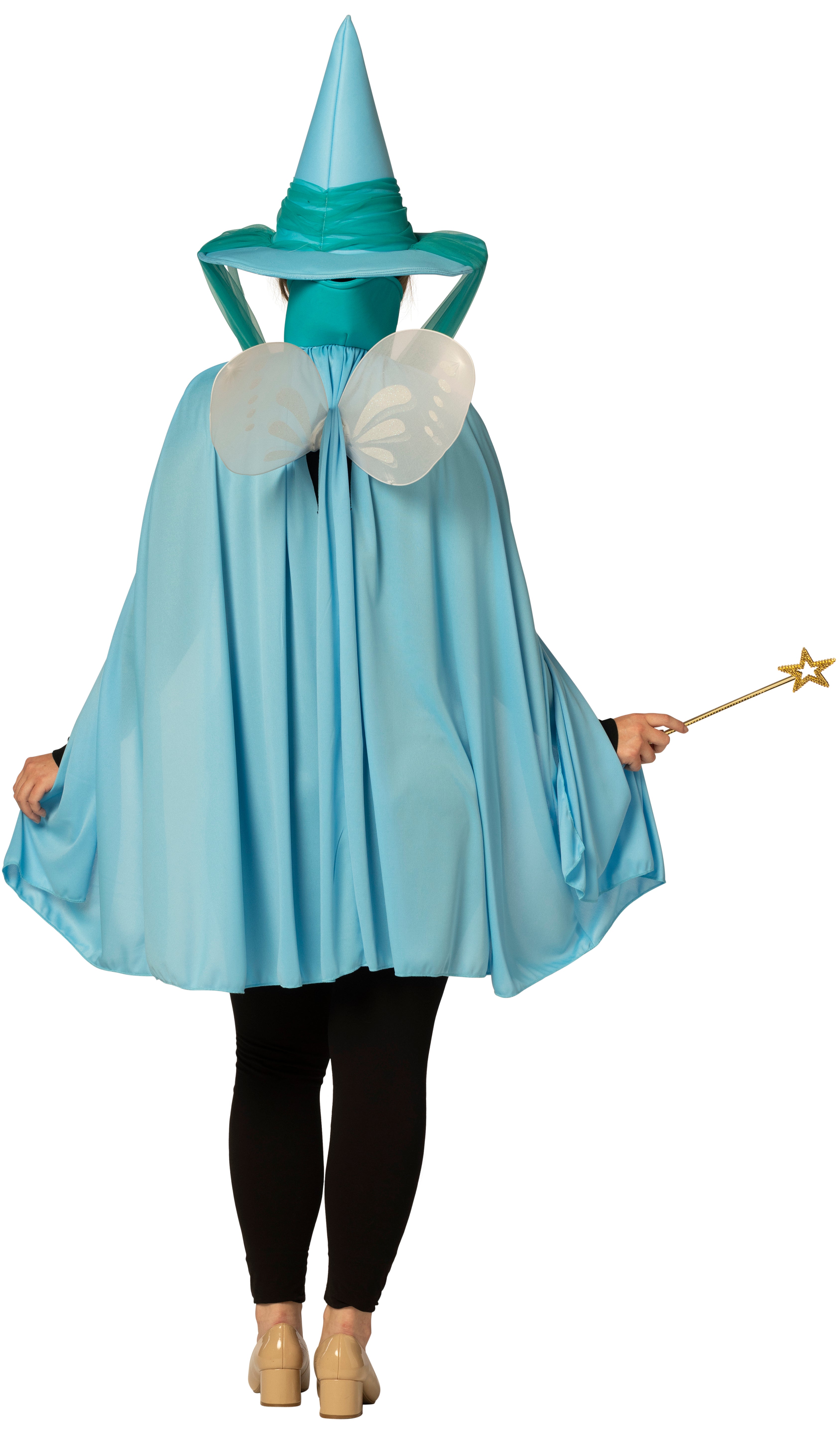 Rasta Imposta Fairy Godmother Kostüm Blau Einheitsgröße Set