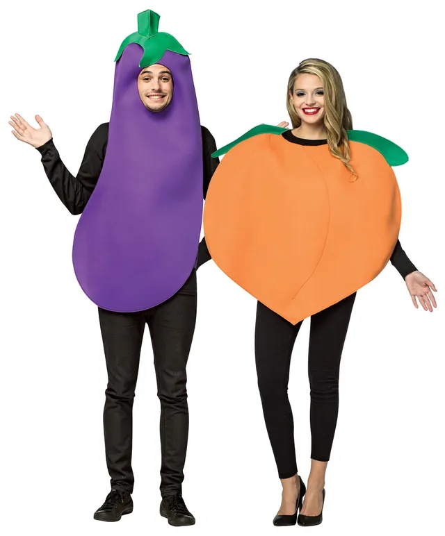Rasta Imposta Aubergine Pfirsich Kostüm Paar Set