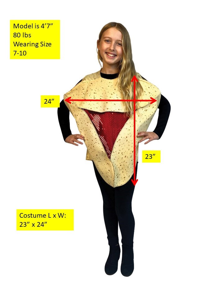 Rasta Imposta Hamantaschen Kinderkostüm 7-10 Keks