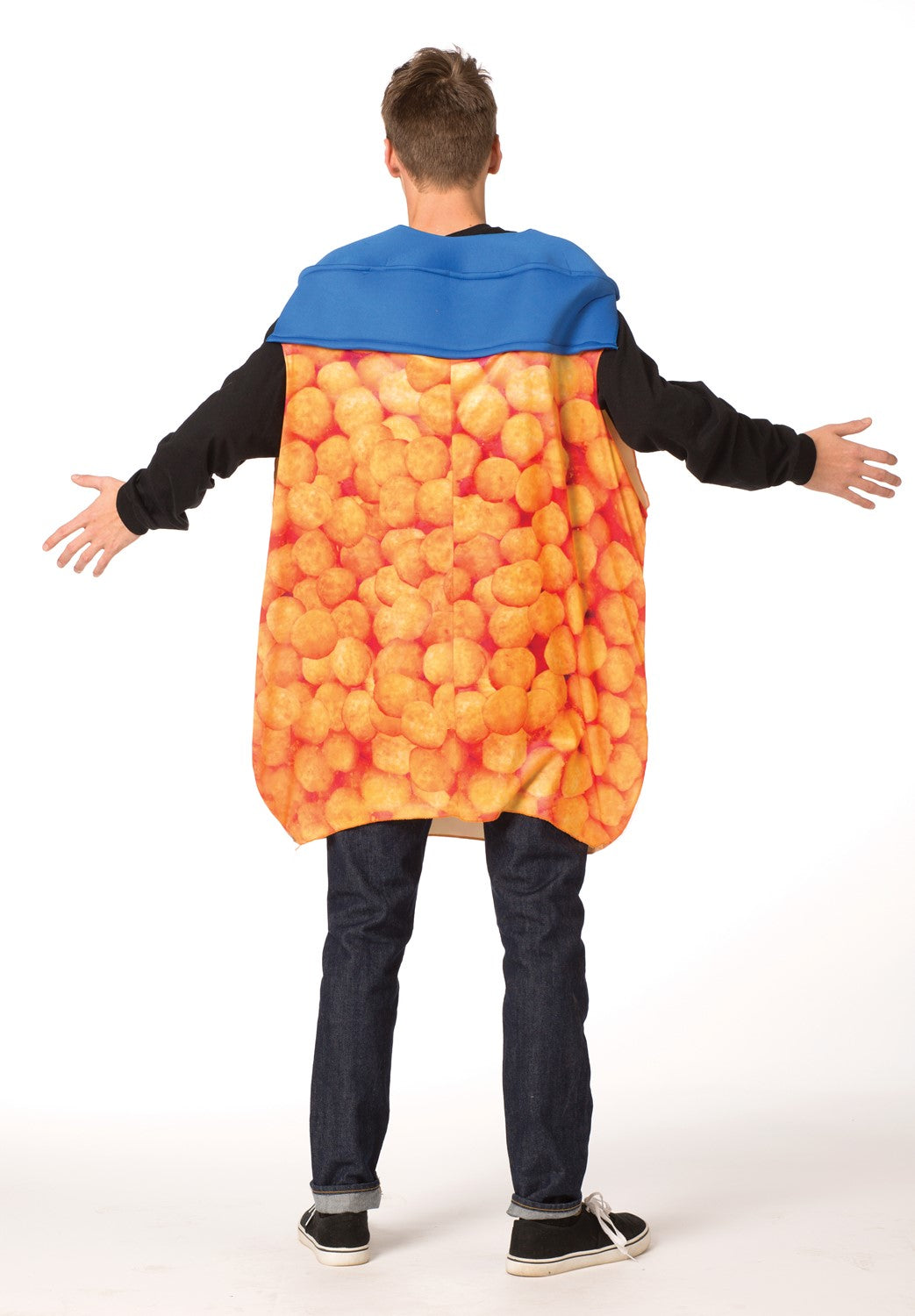 Rasta Imposta Cheeseballs Snack Kostüm Gelb Einheitsgröße Tunika
