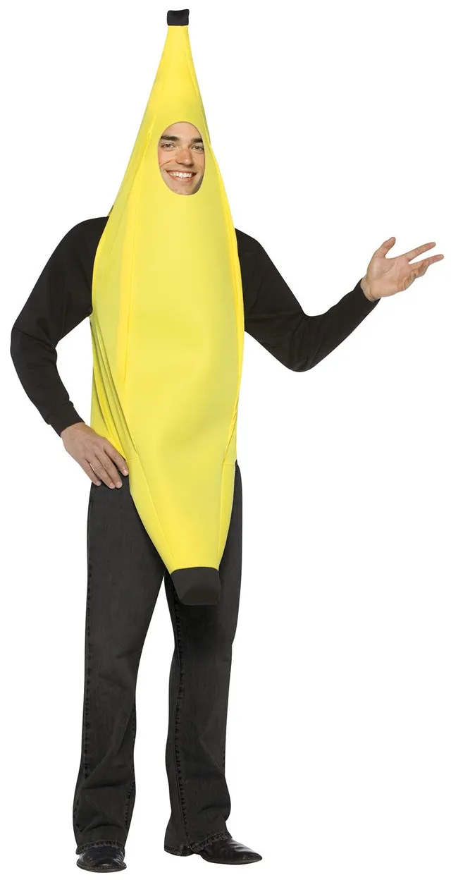 Rasta Imposta Banana Bananen Kostüm One Size Obst