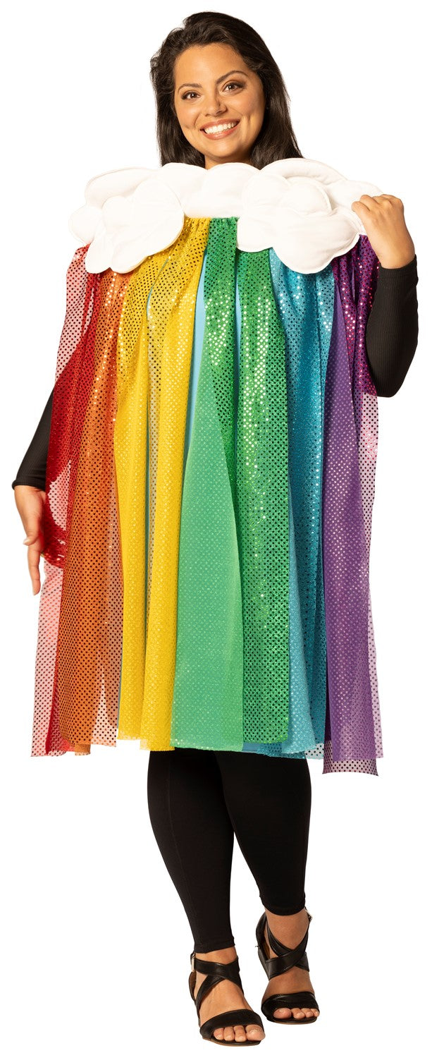 Rasta Imposta Rainbow Rain Cloud Kostüm bunt One Size