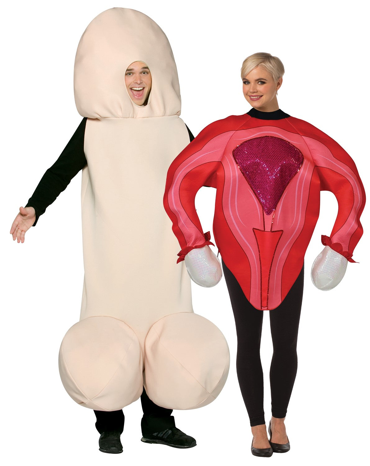 Rasta Imposta Halloweenie & Uterus Paarkostüm Einheitsgröße