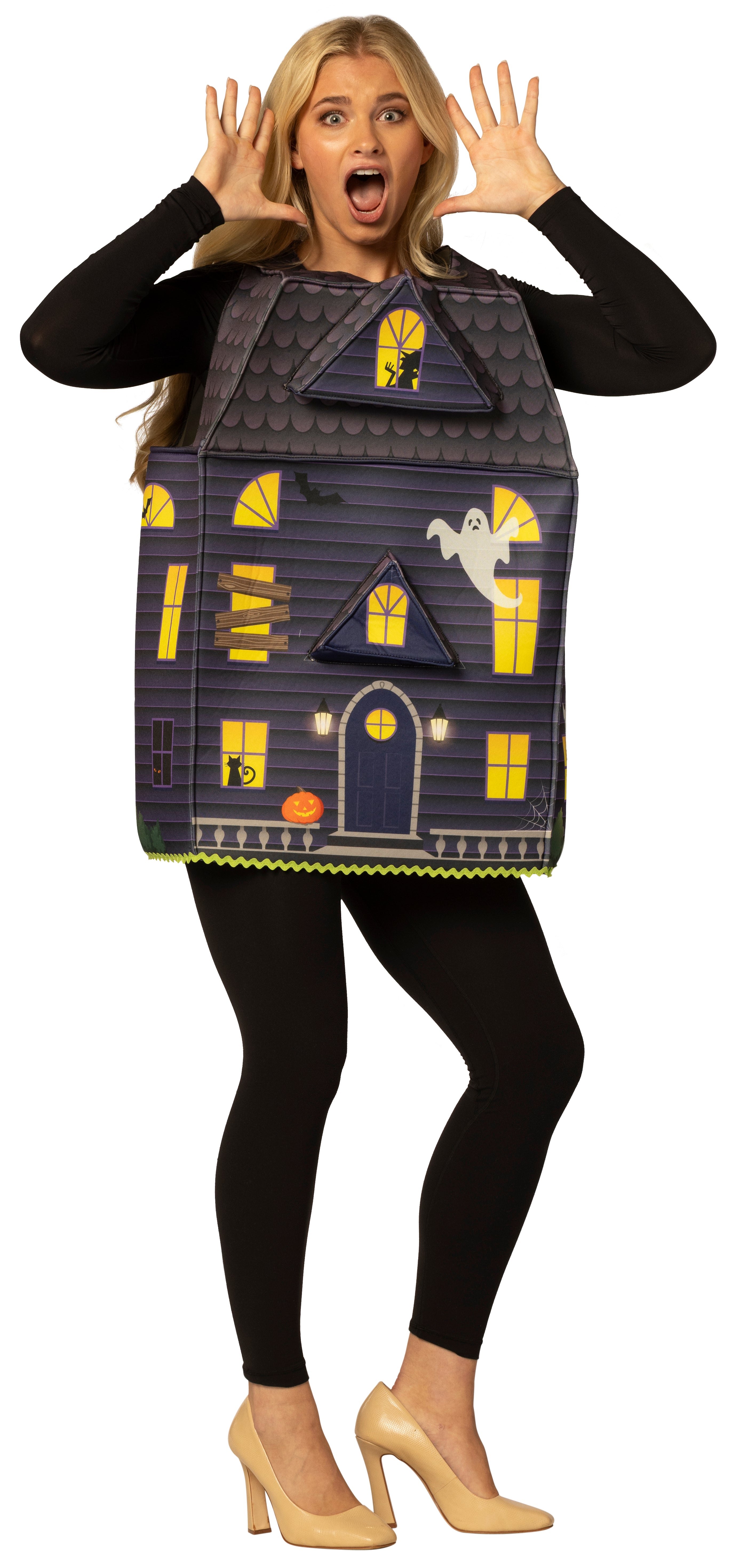 Rasta Imposta Haunted House Geisterhaus Kostüm One Size