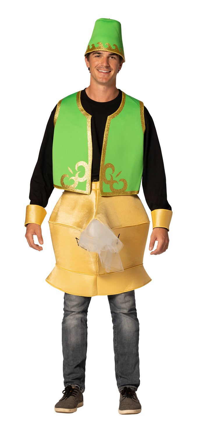 Rasta Imposta Genie In The Lamp Kostüm Grün Einheitsgröße