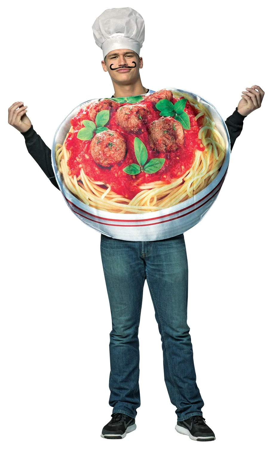 Rasta Imposta Spaghetti Meatballs Kostüm Erwachsene Einheitsgröße