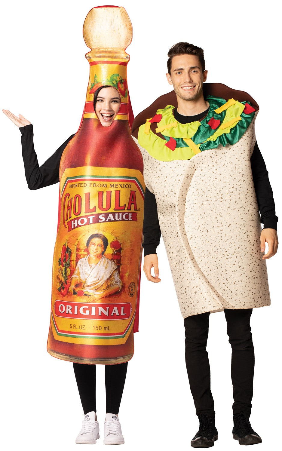 Rasta Imposta Cholula Burrito Paar-Kostüm 2-teilig