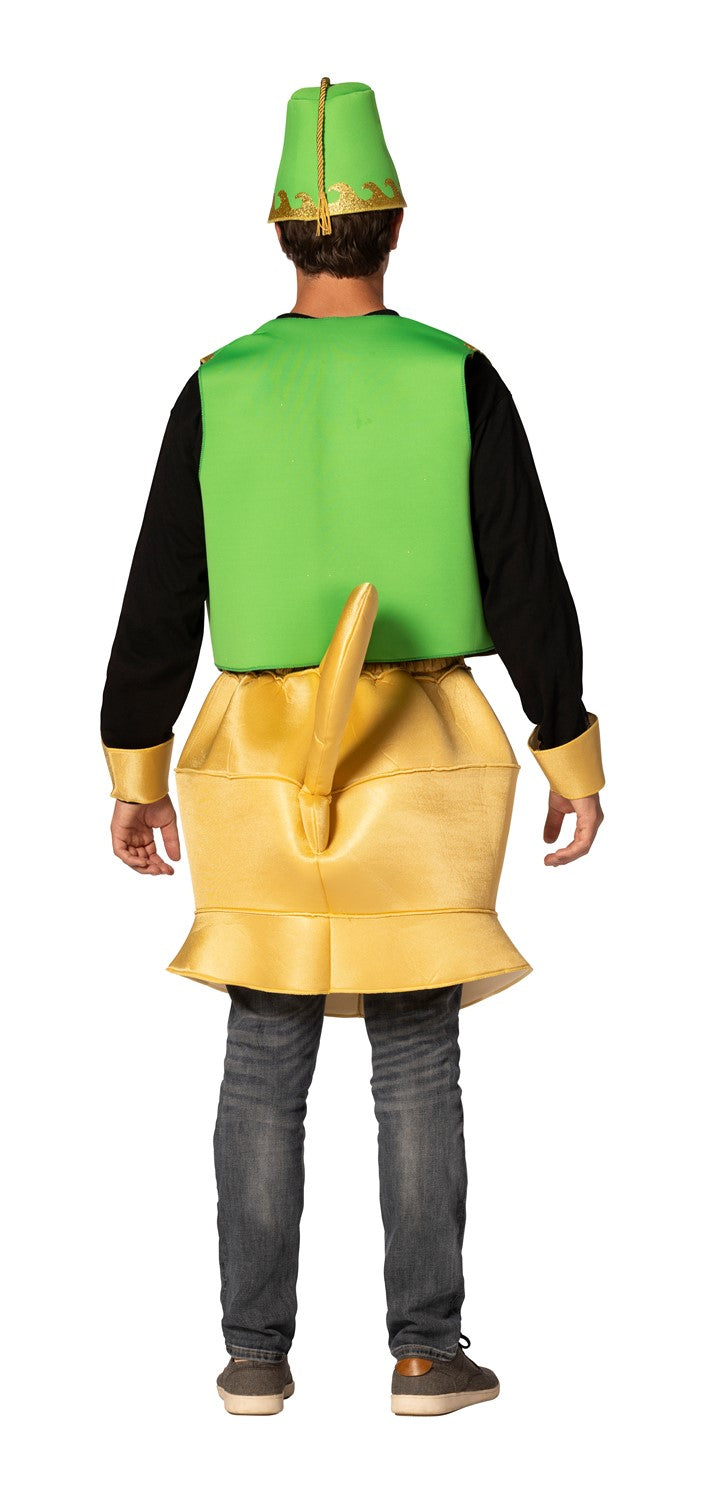 Rasta Imposta Genie In The Lamp Kostüm Grün Einheitsgröße