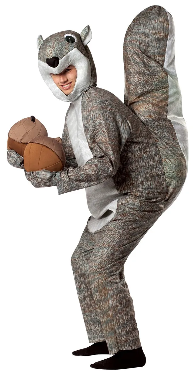 Rasta Imposta Squirrel Kostüm Eichhörnchen Overall Eichel Einheitsgröße