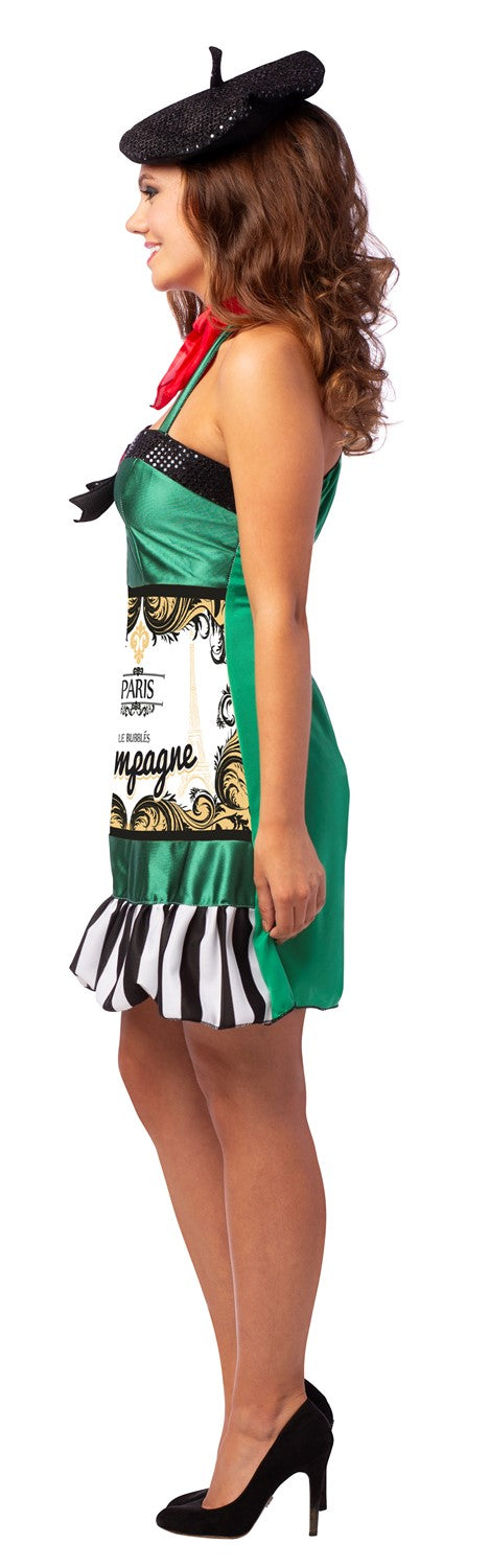 Rasta Imposta Champagne Dress Damenkostüm Flasche 4-10