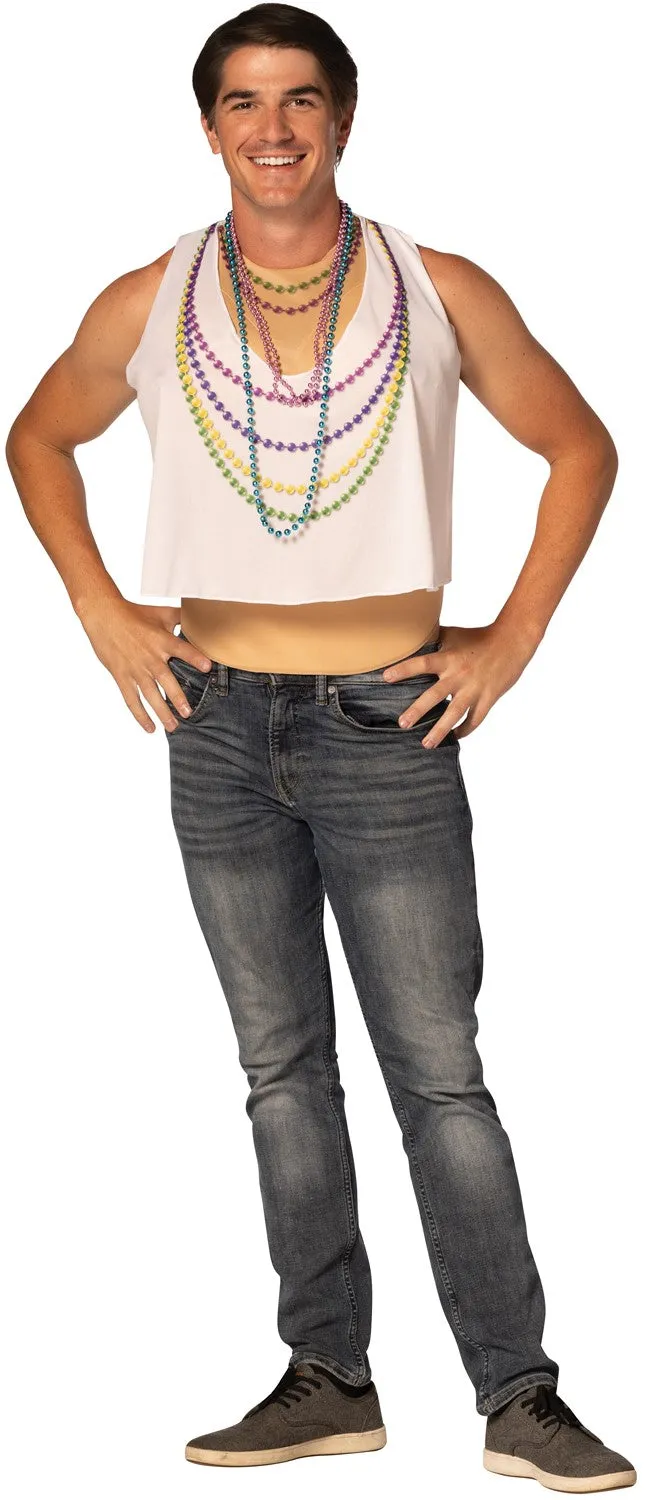 Rasta Imposta Mardi Gras Flasher Shirt Kostüm Einheitsgröße