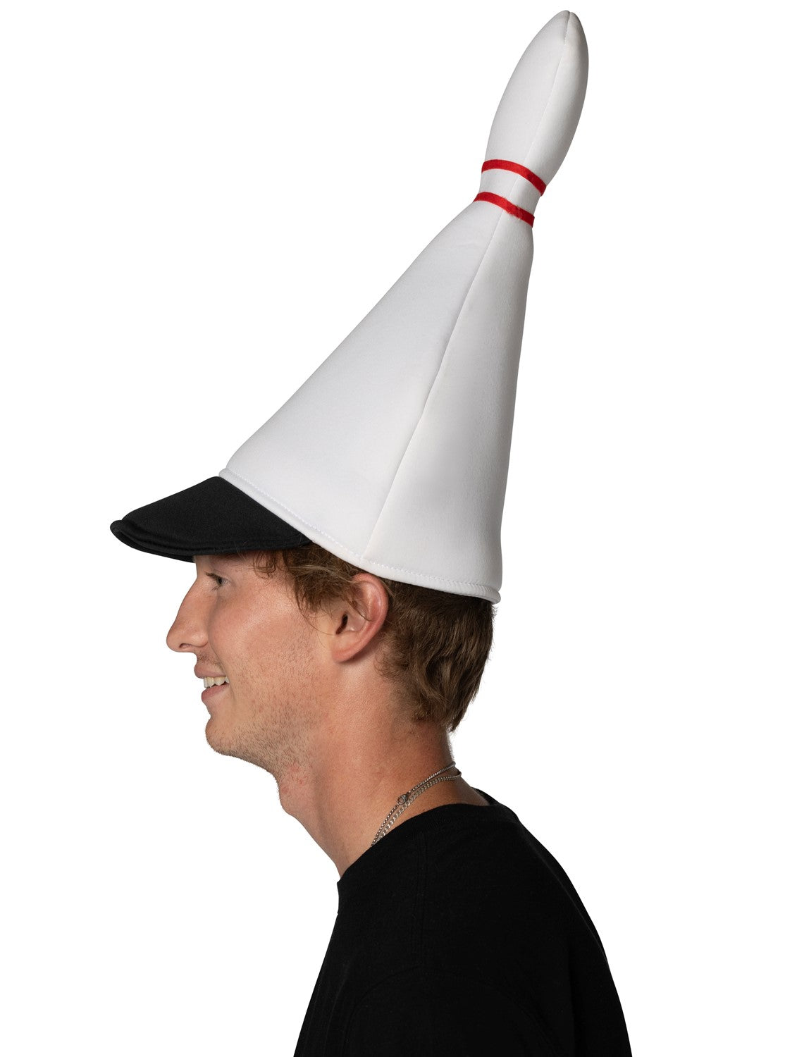Rasta Imposta Bowling Pin Hat Kostümhut Weiß Einheitsgröße